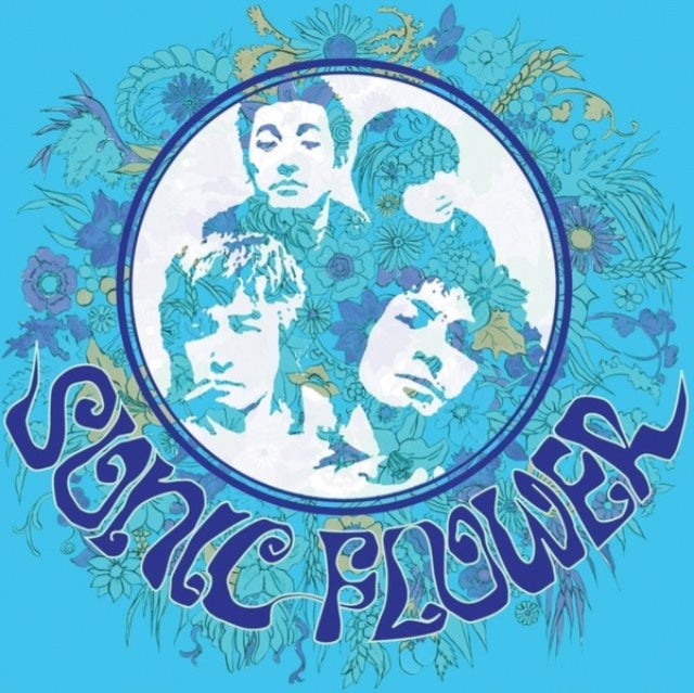 Sonic Flower (Transparent Blue/White/Solid Blue Striped LP Vinyl) & Sonic Flower (Fuchsia LP Vinyl)