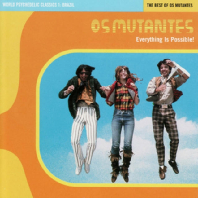 Os Mutantes - World Psychedelic Classics 1: Everything Is Possible, Best Of Os Mutantes (Mutant Orange LP Vinyl) & Zzyzx (Olive Green LP Vinyl)