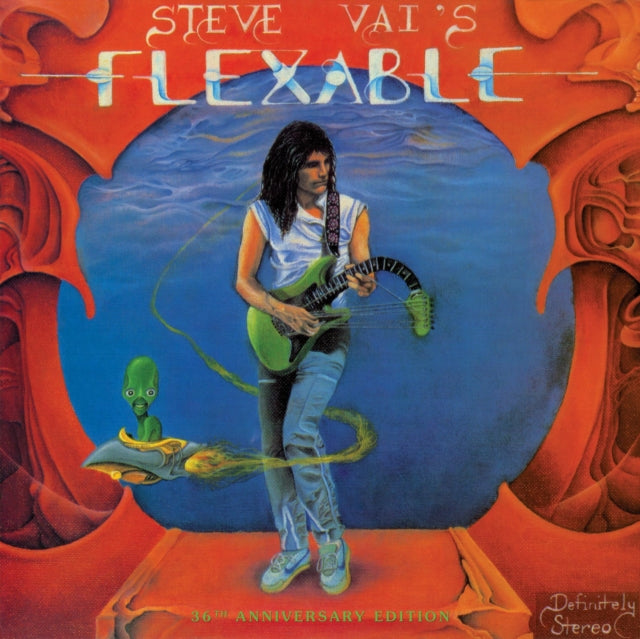 Steve Vai - Flex-Able (36Th Anniversary/Clear Disc LP Vinyl) & Flex-Able (36Th Anniversary/Picture Disc) & Flex-Able (36Th Anniversary/180G) & Inviolate