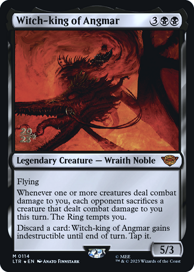 Witch-king of Angmar (PRE-114S) - Tales of Middle-earth Promos Foil