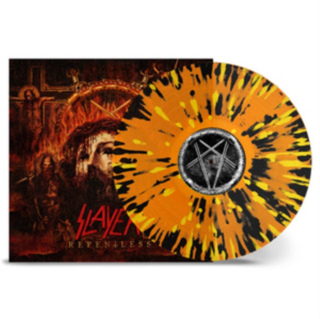 Slayer - Divine Intervention & South Of Heaven & Repentless (Trans Orange Yellow Black Splatter LP Vinyl) & Monsters Of Rock 1994 (2LP/140G/Clear Vinyl)