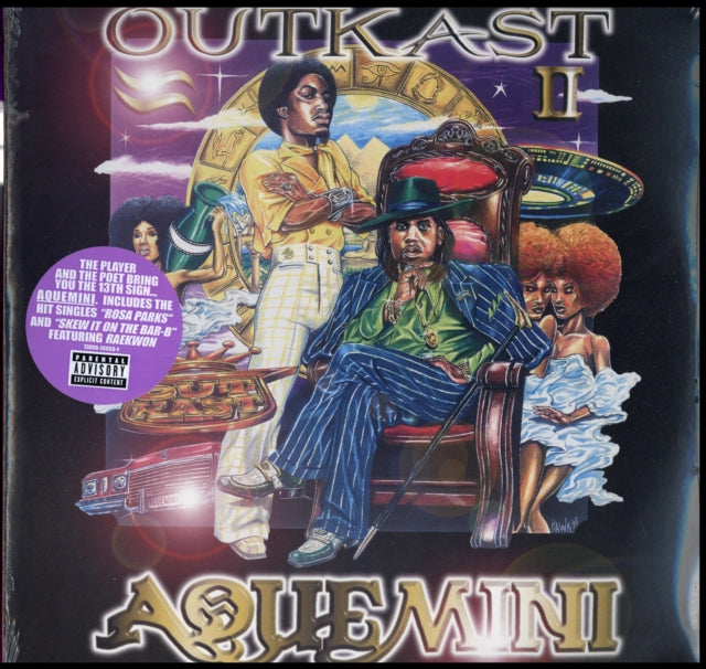 Outkast - Southernplayalisticadillacmuzik & Atliens & Speakerboxxx / Love Below & Stankonia & Aquemini - LP Vinyl Bundle