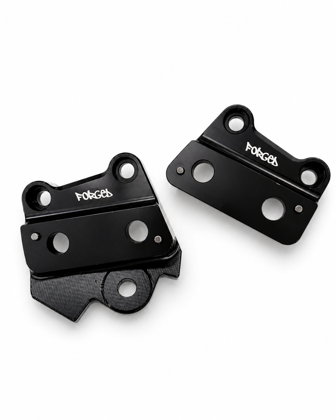 Talaria XXX Metal Foot Peg Brackets | CNC Upgrade Mounts (Black & Chrome)