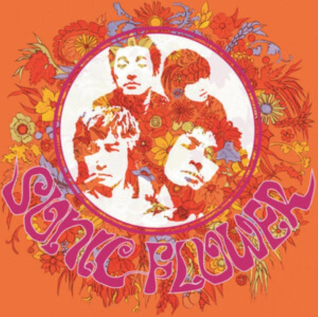 Sonic Flower & Sonic Flower (Fuchsia LP Vinyl)