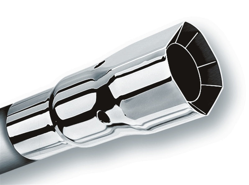 Borla Universal Polished Tip Single Square Intercooled (inlet 2 1/4in. Outlet 2 1/2 x 2 3/4in) *NO R 20112