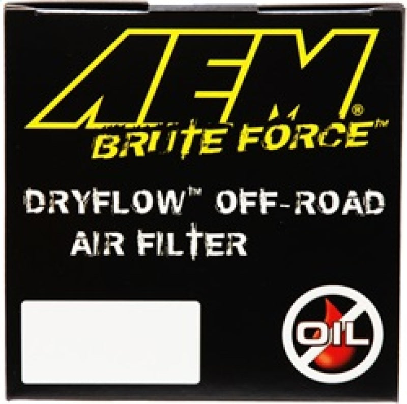 AEM Induction AEM 3.5 inch x 9 inch DryFlow Conical Air Filter 21-2049BF