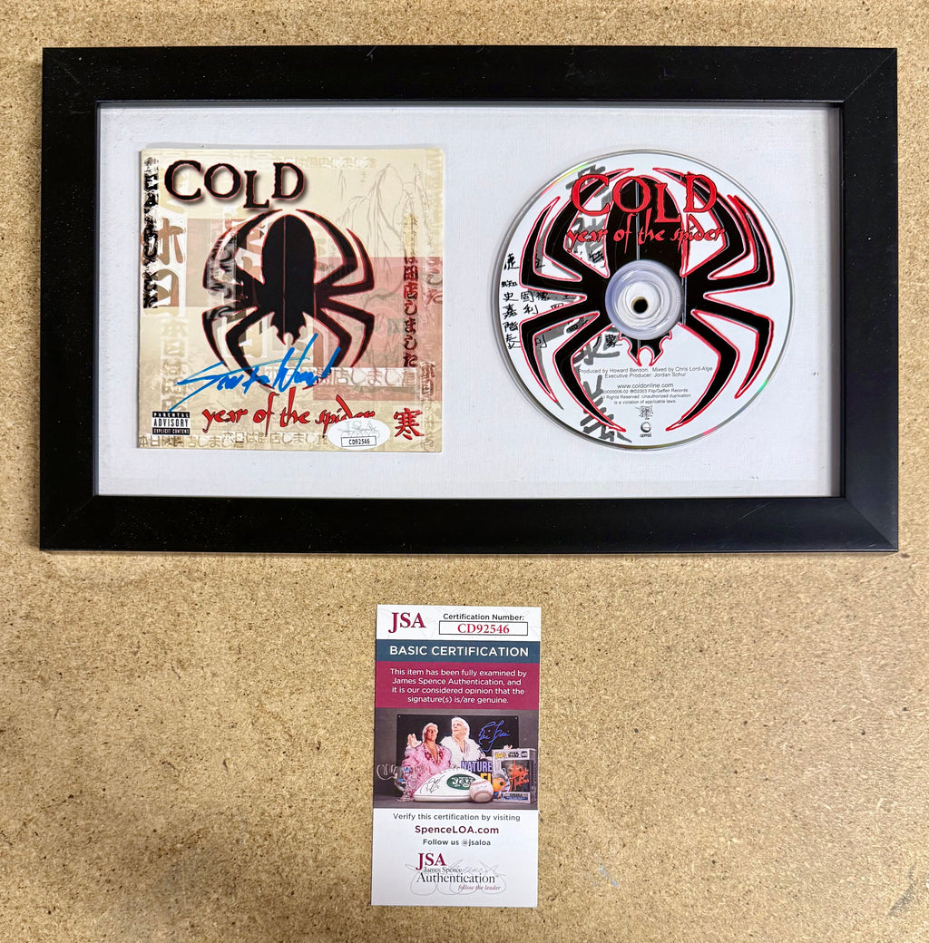 Lead Singer Scooter Ward Of Band Cold Signed “Year Of The Spider” (2003) CD Booklet With JSA COA