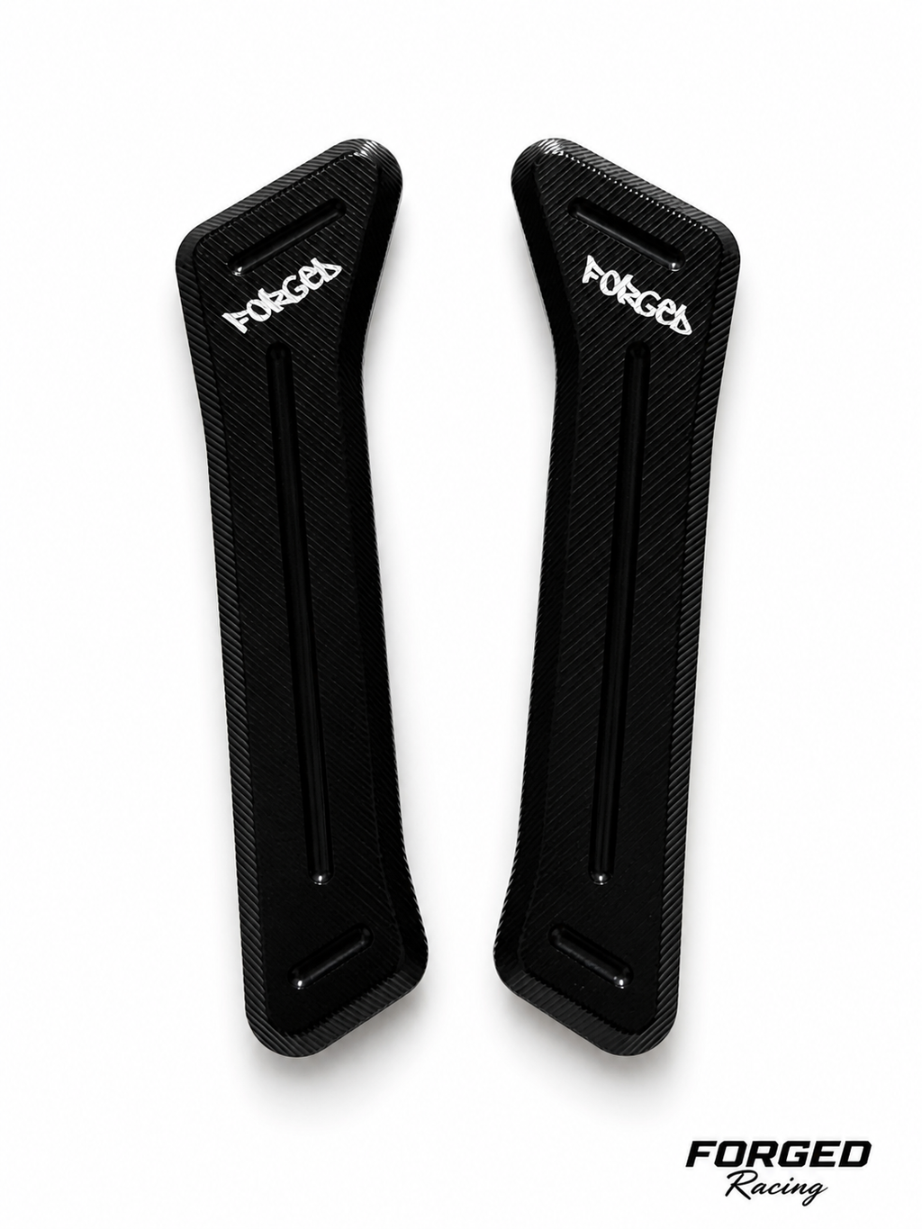 Surron Ultra Bee Metal Battery Guards | CNC Replacement (Black & Chrome)