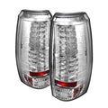 SPYDER Chevy Avalanche 07-13 LED Tail Lights Chrome ALT-YD-CAV07-LED-C 5032454