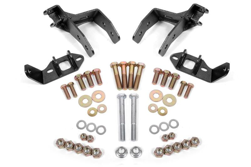 BMR Suspension BMR 78-87 G-Body Coilover Conversion Kit Rear Non-adj Shock Mount w/o CAB - Black Hammertone CCK461H