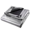 Yescom 12'x20' Heavy-Duty Poly Tarp Reinforced Canopy Silver