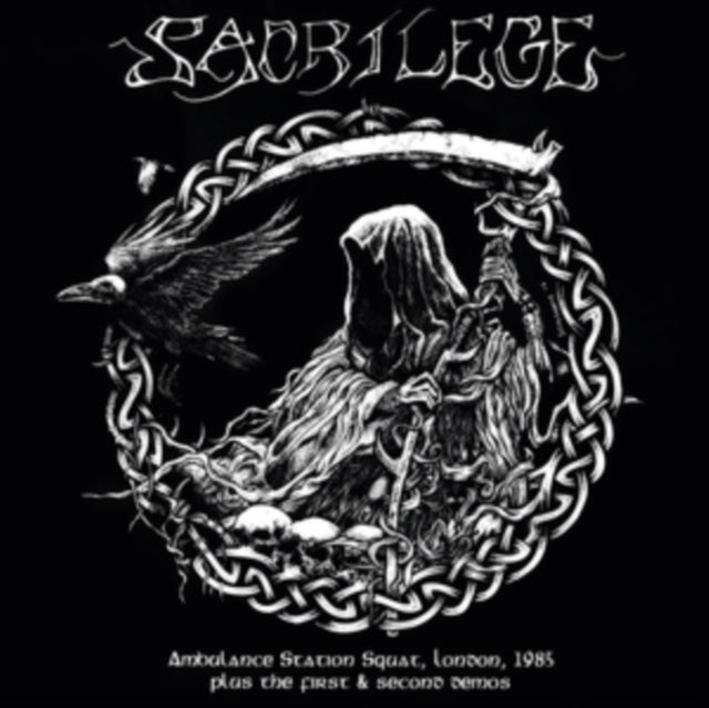 Sacrilege - Ambulance Station Squat London 1985 / 1St & 2Nd Demos (Clear/Black Splatter LP Vinyl)