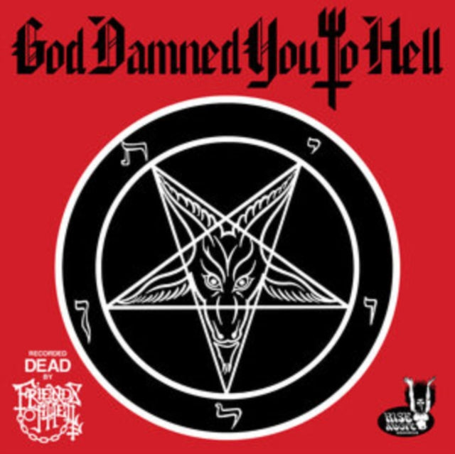 Friends Of Hell - God Damned You To Hell (Red LP Vinyl)