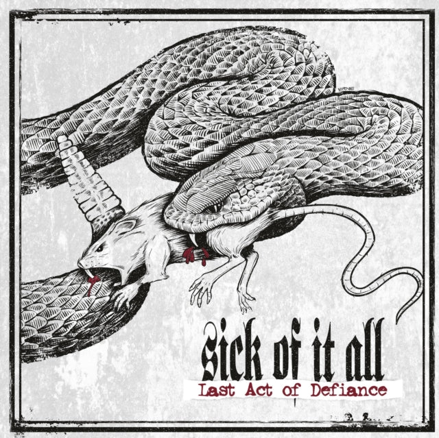 Sick Of It All - Last Act Of Defiance & Based On A True Story & Nonstop (Red LP Vinyl)