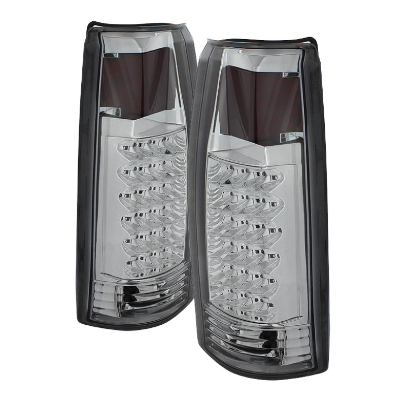 SPYDER Xtune Yukon Denali 99-00 LED Tail Lights Chrome ALT-JH-CCK88-LED-C 9022432