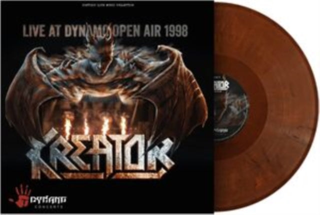 Kreator - Hate Uber Alles (Trifold, Double Black W/ Etching) & Violent Revolution & Live At Dynamo Open Air 1998 (Brown/Orange Marbled LP Vinyl)