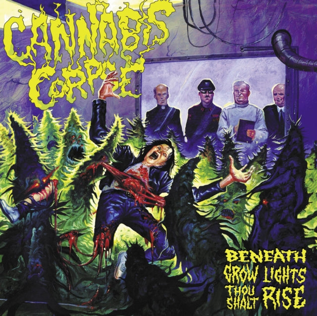 Cannabis Corpse - Left Hand Pass (Ltd/Light Rose LP Vinyl) & Beneath Grow Lights Thou Shalt Rise (Picture Disc/Limited) & Weeding (White LP Vinyl)