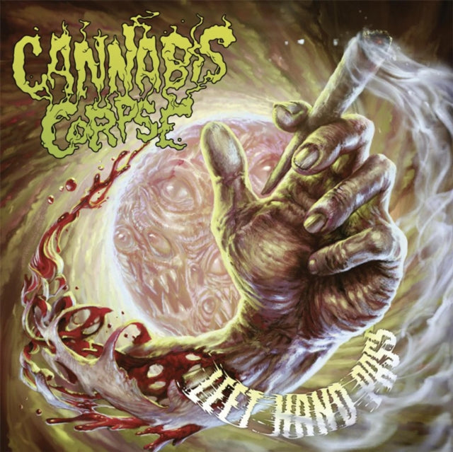 Cannabis Corpse - Left Hand Pass (Ltd/Light Rose LP Vinyl) & Weeding (White LP Vinyl) & Beneath Grow Lights Thou Shalt Rise (Picture Disc/Limited)