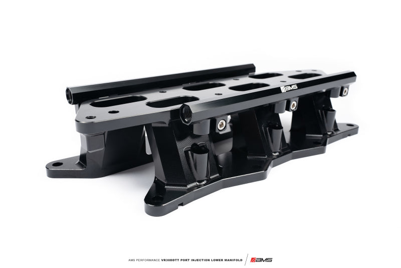 AMS Performance 2023+ Nissan Z Port Injection Lower Manifold - Black AMS.47.08.0001-1