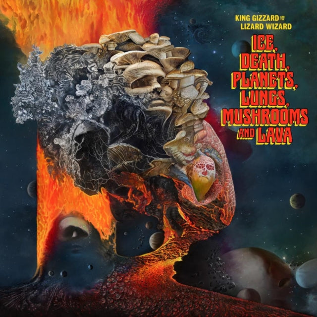 King Gizzard & The Lizard Wizard - Laminated Denim (Lucky Rainbow LP Vinyl) & Live In London '19 (Fuzz Club Official Bootleg) (Coloured LP Vinyl) & Live In Asheville '19 (Fuzz Club Official Bootleg) & Ice, Death, Planets, Lungs, Mushrooms & Lava