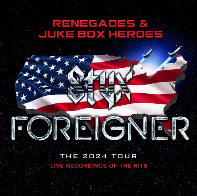 Foreigner - Records & Foreigner (Crystal Clear Diamond LP Vinyl) (Rocktober) (Atl75) & Renegades & Juke Box Heroes