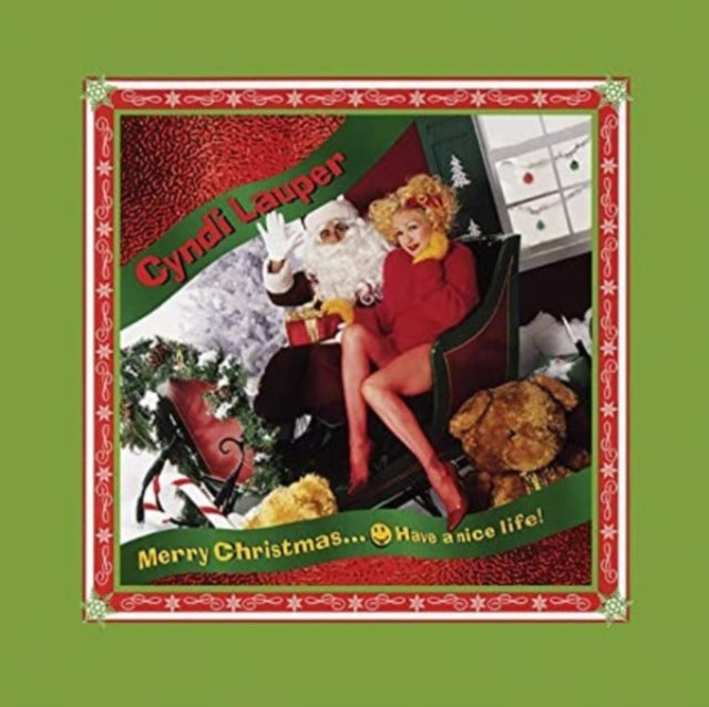 Cyndi Lauper - Let The Canary Sing & Merry Christmas…Have A Nice Life! (Clear With Red & White Candy Cane Swirl LP Vinyl)