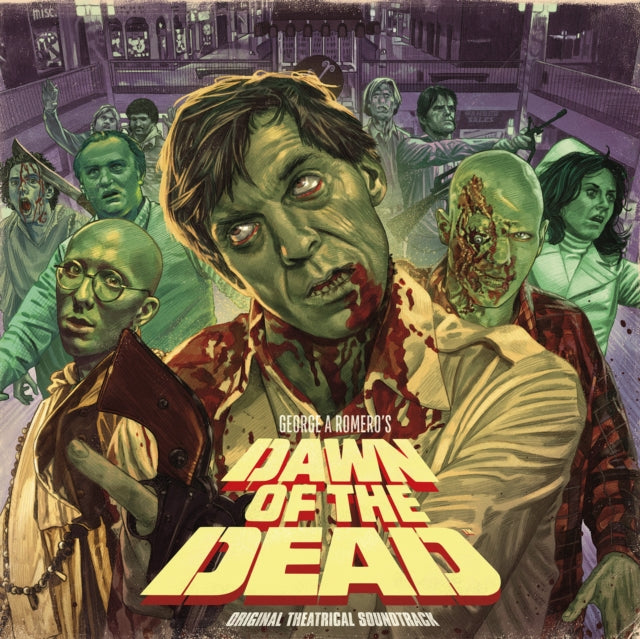 Various Artists - Dawn Of The Dead: Library Cues Ost (3LP/Green/Orange/Purple Vinyl)