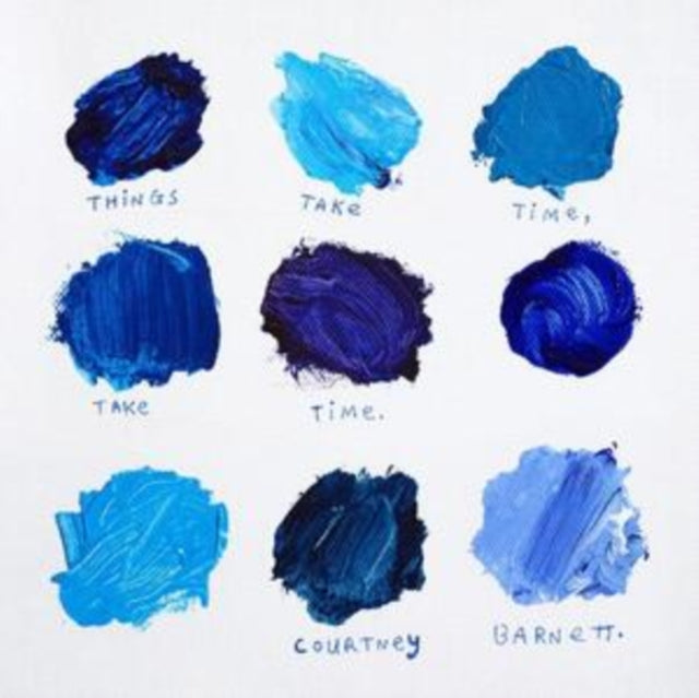 Courtney Barnett - Things Take Time, Take Time (Turning Blue LP Vinyl) & Things Take Time, Take Time (All Eyes On The Pavement Blue LP Vinyl)