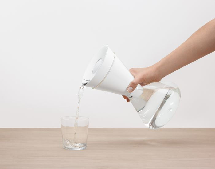 Soma Glass Water Carafe - 6-Cup Pitcher for Pure Hydration, 48 oz (Pack of 2)