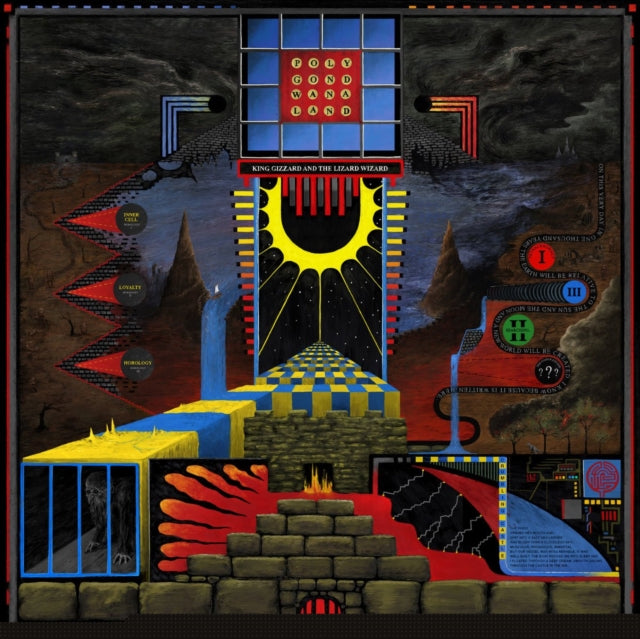 King Gizzard & The Lizard Wizard - Polygondwanaland & Eyes Likes The Sky (Peach LP Vinyl)