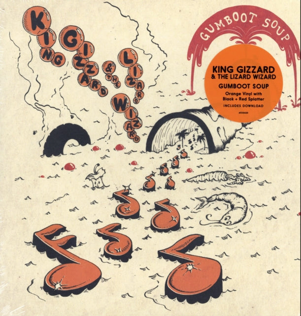 King Gizzard & The Lizard Wizard - Live In Paris '19 (Fuzz Club Official Bootleg) & I'm In Your Mind Fuzz & Live In Brussels '19 (140G/3LP) & Gumboot Soup & Willoughby's Beach (Tangerine LP Vinyl) & Eyes Likes The Sky (Peach LP Vinyl) & Live In San
