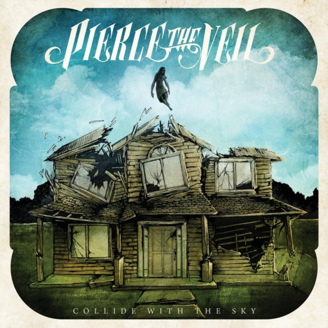 Pierce The Veil - Misadventures & Jaws Of Life & Misadventures (Silver With Red Splatter LP Vinyl) & Collide With The Sky (Sea Blue LP Vinyl)