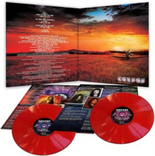 Kansas - Somewhere To Elsewhere (Red LP Vinyl) & Somewhere To Elsewhere (Silver Vinyl/Limited/2LP)