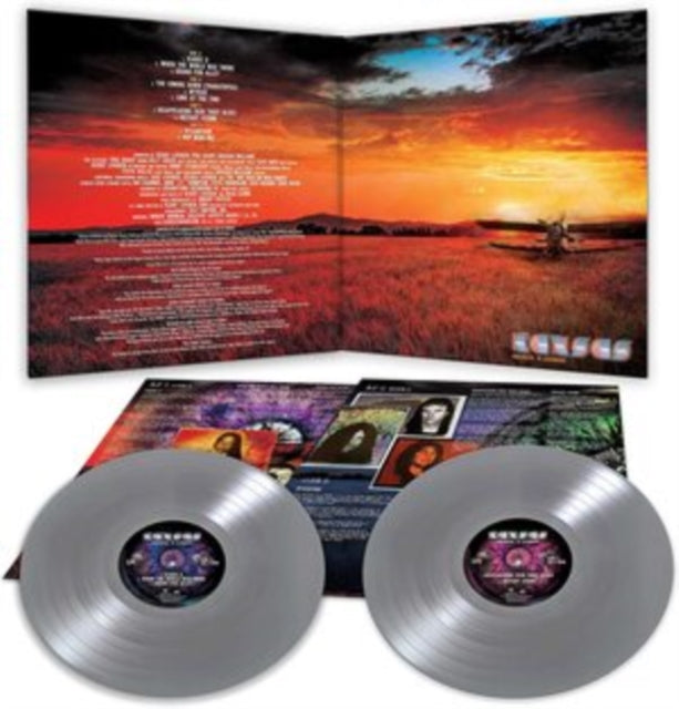 Kansas - Somewhere To Elsewhere (Silver Vinyl/Limited/2LP) & Somewhere To Elsewhere (Red LP Vinyl)
