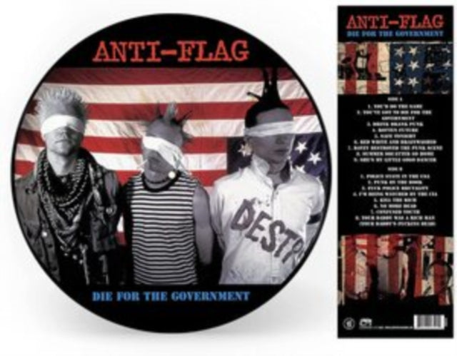 Anti-Flag - Bright Lights Of America (2LP/180G/Solid White Vinyl) & Bright Lights Of America (2LP/180G/Blue Vinyl) & 17 Song Demo & Die For The Government (Picture Disc)