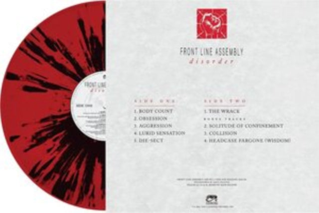 Disorder (Red & Black Splatter LP Vinyl)