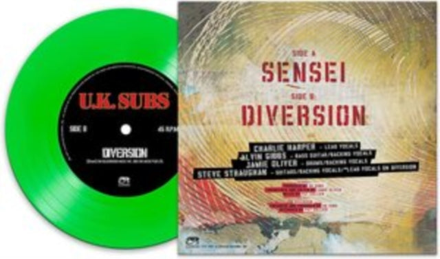 Uk Subs - Sensei (Green 7Inch) - 7 Inch Vinyl