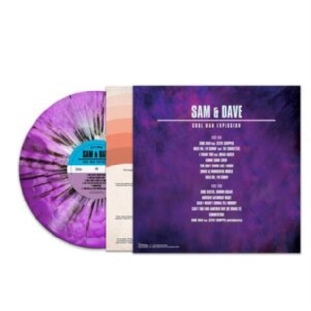 Sam & Dave - Soul Man Explosion (Purple Haze Splatter LP Vinyl)
