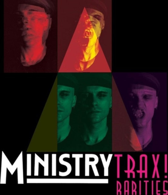 Ministry - Trax Rarities (Black/White/Magenta Splatter LP Vinyl) & Toronto 1986 (Green & Black Splatter LP Vinyl) & Live Necronomicon (Black & Gold Splatter Vinyl/2LP) & Ke*A*H** (Psalm 69) (180G)