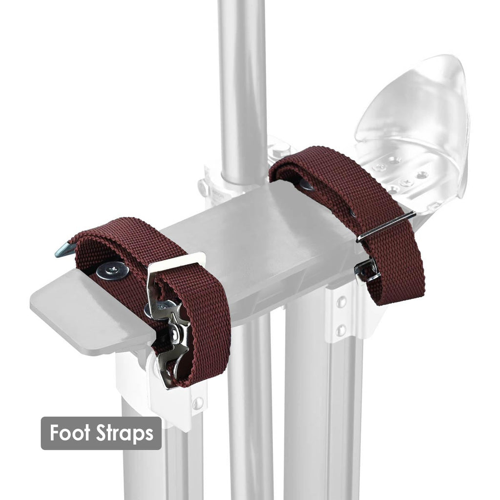 Yescom Drywall Stilts Comfort Straps Leg Bands 2ct/Pack