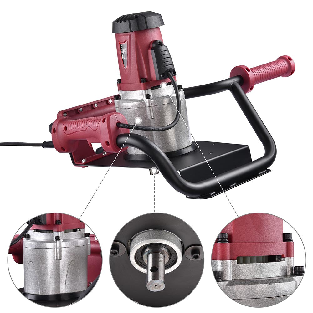 Yescom Electric Post Hole Digger with 6" Earth Auger Bit Set 1500W 2HP