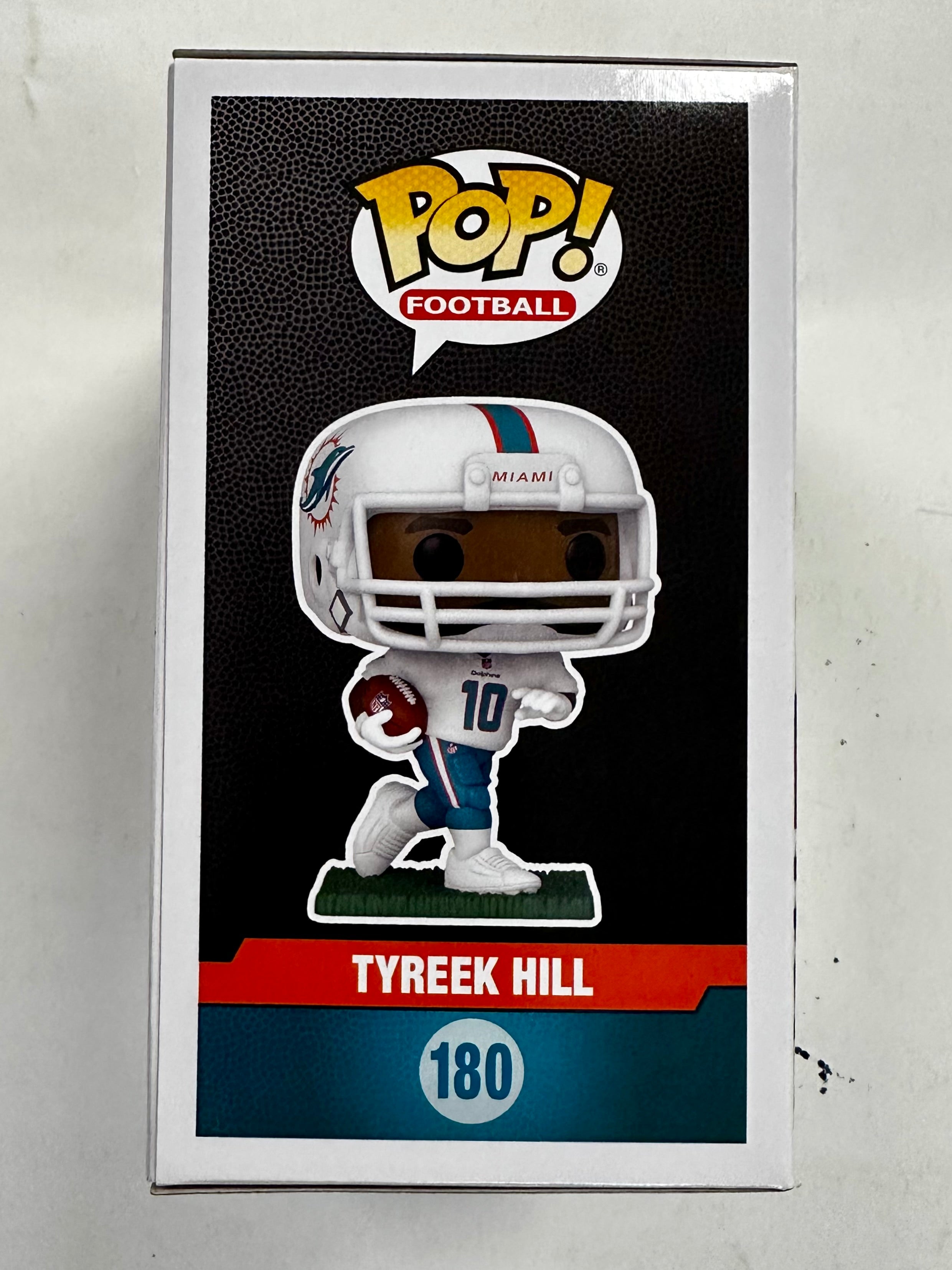 Funko Pop! Football Tyreek “Cheetah” Hill #180 NFL Miami Dolphins Wide Receiver 2024
