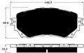 Porterfield Brake Pads for 2015 MAZDA 6