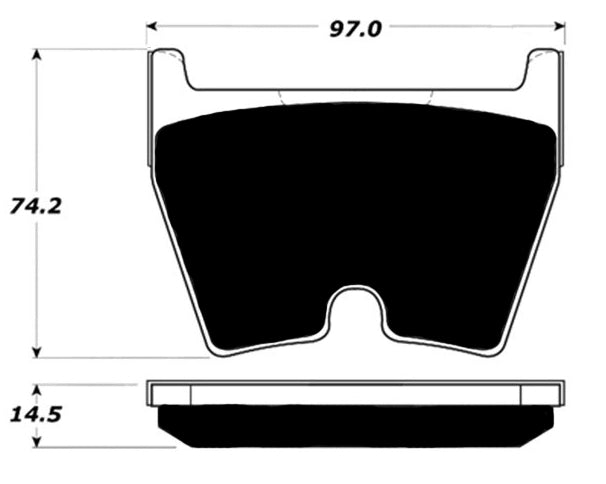 Porterfield Brake Pads for 2017 AUDI RS3 - w/Iron Discs