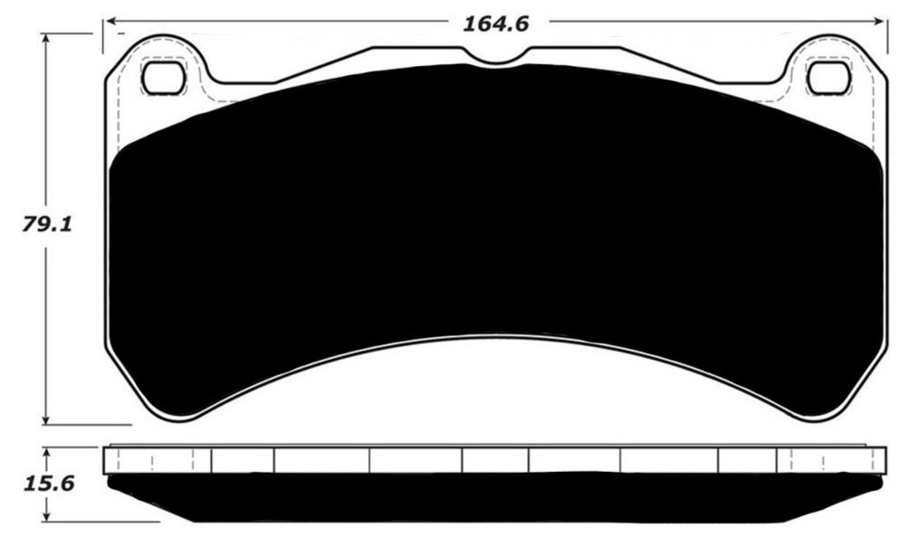 Porterfield Brake Pads for 2018 SUBARU WRX Sti