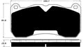 Porterfield Brake Pads for 2014 FORD MUSTANG Shelby GT500
