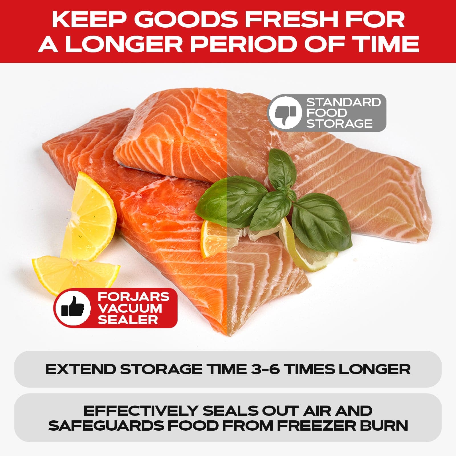 100 Count 11x16 Vacuum Sealer Bags - Textured on Both Sides, 7.5 Mil Thickness