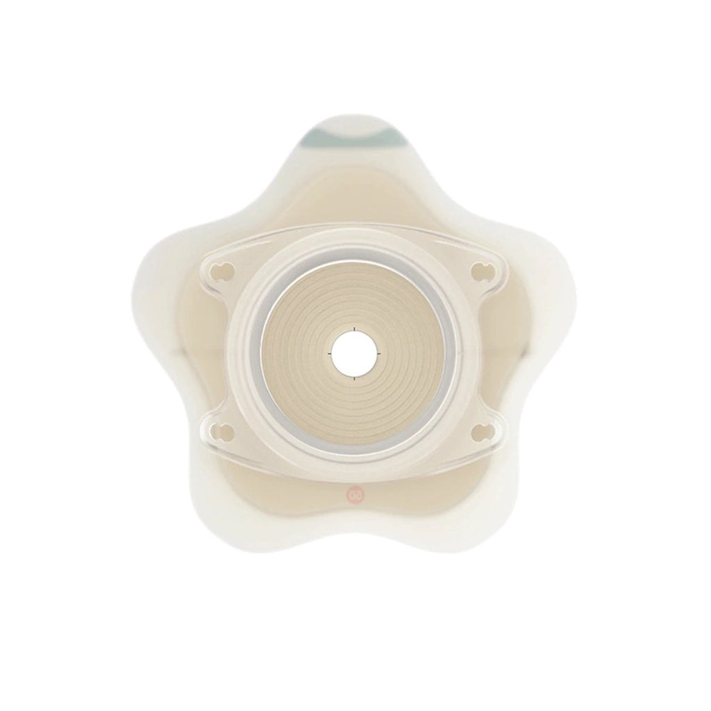 SenSura® Mio Click Convex Flip Ostomy Barrier, 35 mm Stomas, Red Match 18513