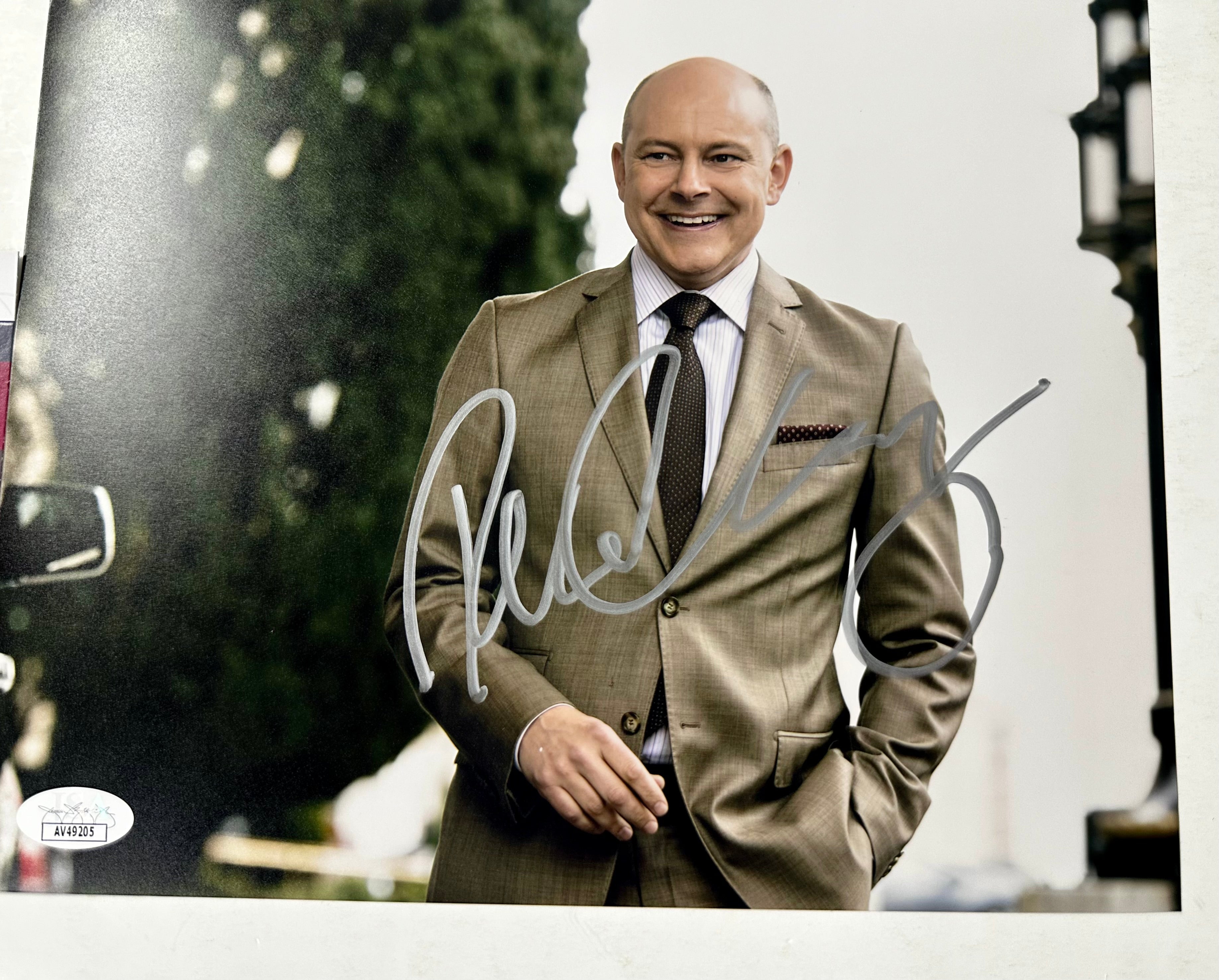 Rob Corddry Signed Joe Krutel HBO Ballers 8x10 Photo With JSA COA