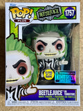 Funko Pop! Plus Movies Beetlejuice On Tombstone #1757 Glow 2024 Exclusive